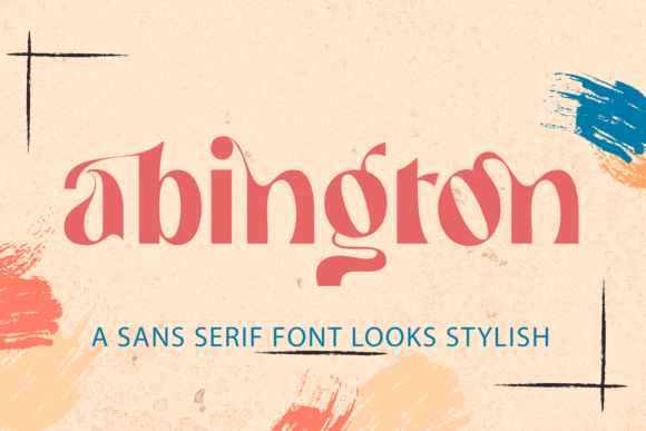 Abington Font for Web Design Projects