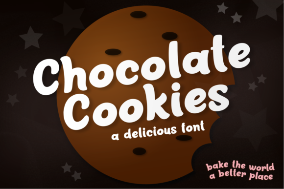 Chocolate Cookies Font Review for Design Projects