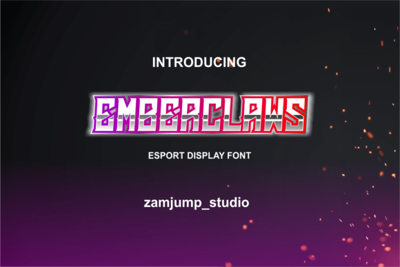 Emberclaws Font for Bold Digital Campaigns