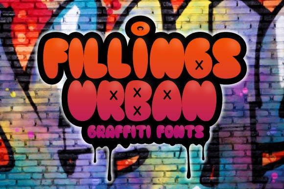 Fillings Urban: A Trendy Display Font for Web Projects