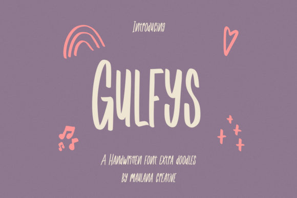 Gulfys: A Quirky Display Font for Bold Campaigns