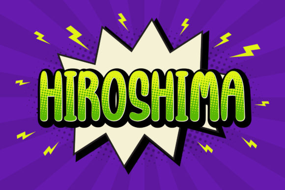 Hirochima: A Bold Font for Modern Branding