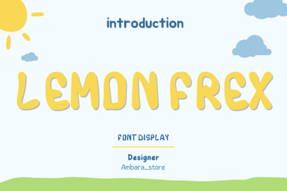 Lemon Frex: A Display Font That Elevates Web Design