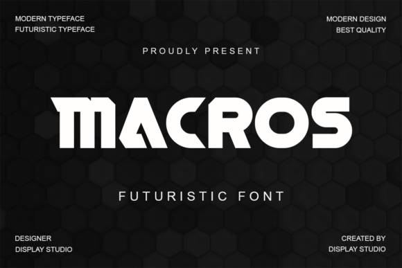 Macros: A Bold Font for Business Branding