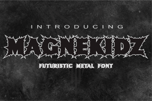 Magnekidz: The Spooky Display Font That Elevates Campaign Designs