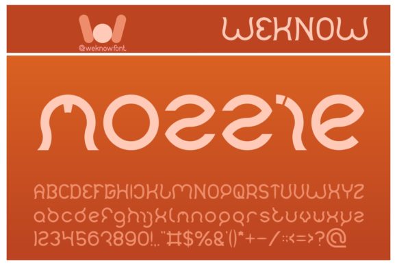 Mozzie Font for Web Design: A Stylish Display Typeface
