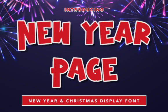 New Year Page Font for Polished Branding