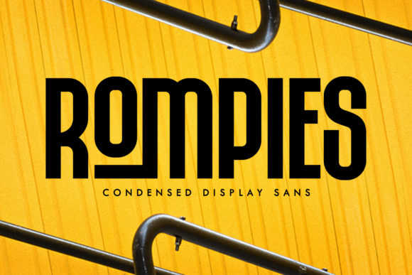 Rompies: A Bold Font That Boosts Brand Identity
