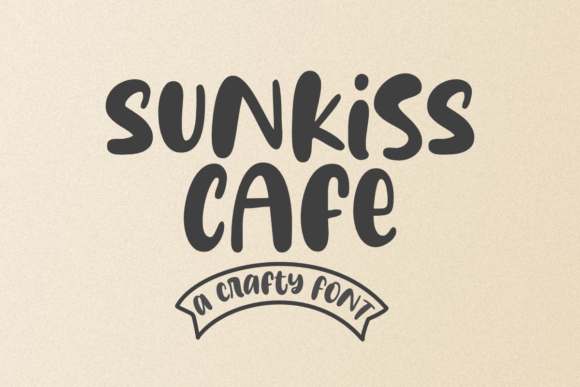 Sunkiss Cafe Font for Small Business Branding
