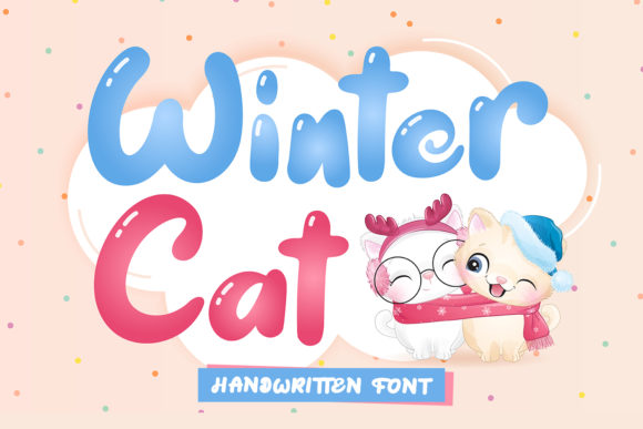 Winter Cat: A Playful Font for Polished Branding